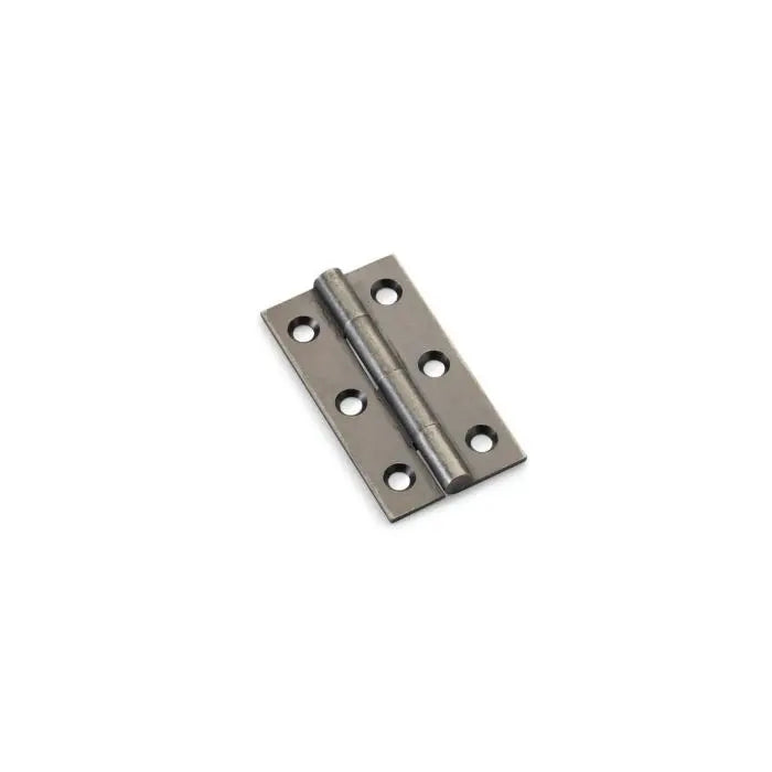 Alexander and Wilks Heavy Pattern Solid Brass Cabinet Butt Hinge - Pair
