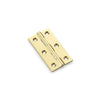 Alexander and Wilks Heavy Pattern Solid Brass Cabinet Butt Hinge - Pair