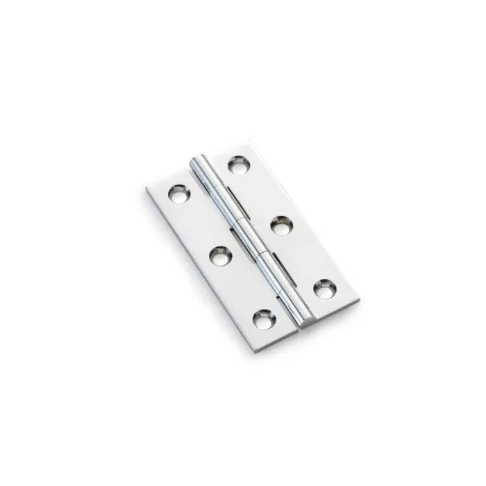 Alexander and Wilks Heavy Pattern Solid Brass Cabinet Butt Hinge - Pair