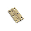 Alexander and Wilks Heavy Pattern Solid Brass Cabinet Butt Hinge - Pair