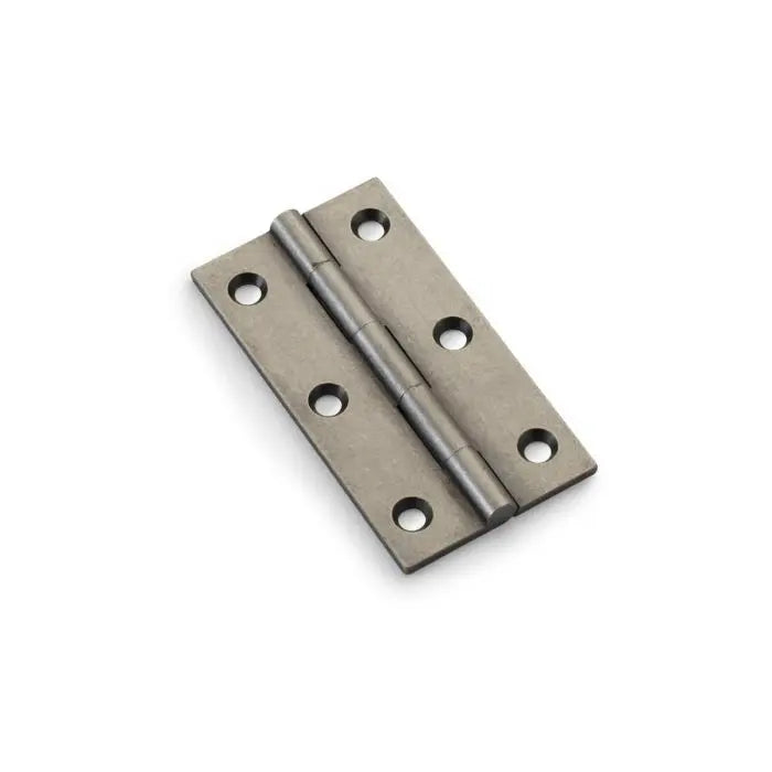 Alexander and Wilks Heavy Pattern Solid Brass Cabinet Butt Hinge - Pair