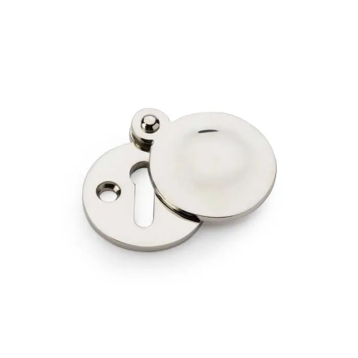 Alexander and Wilks Standard Profile Round Escutcheon with Harris Design Cover