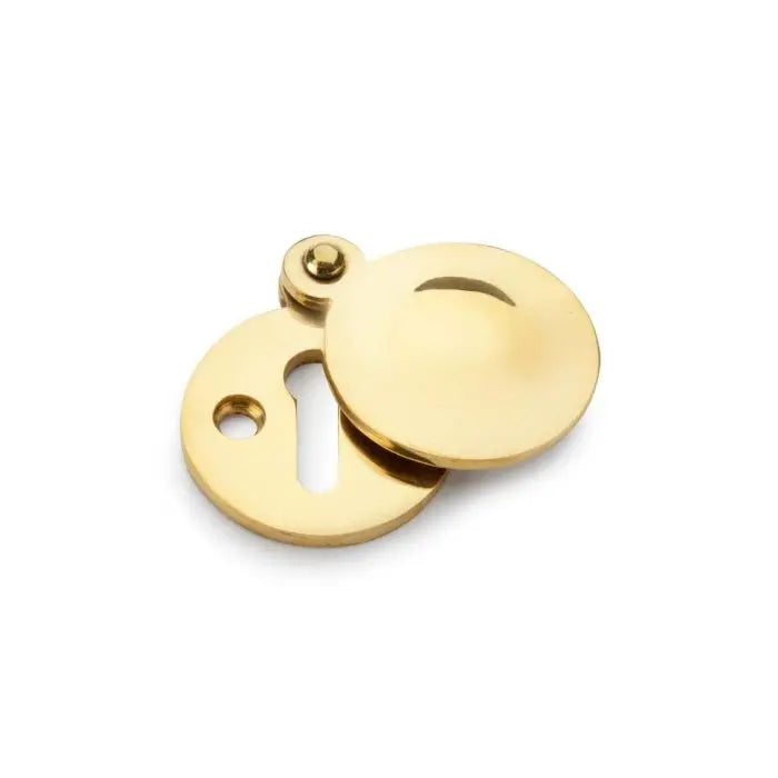 Alexander and Wilks Standard Profile Round Escutcheon with Harris Design Cover