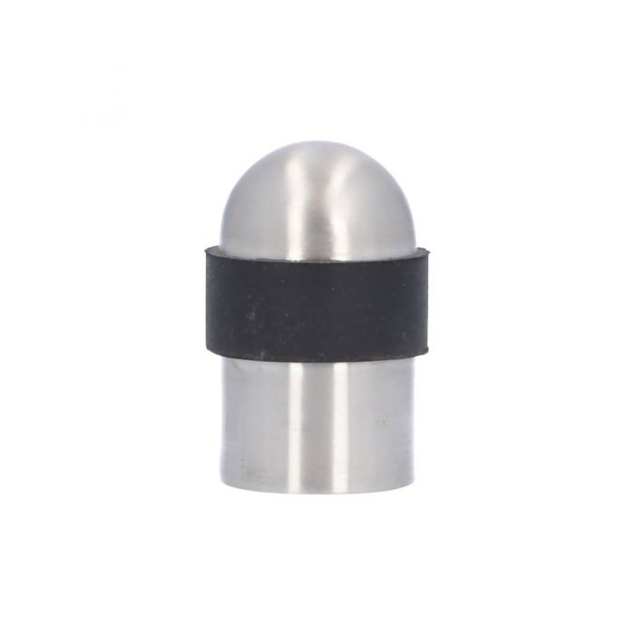 Alexander and Wilks Stainless Steel Floor Mounted Dome Top Cylinder Door Stop