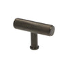 Alexander and Wilks Crispin Knurled T-bar Cupboard Knob