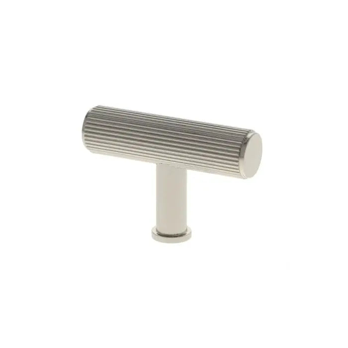 Alexander and Wilks Crispin Reeded T-bar Cupboard Knob