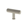 Alexander and Wilks Crispin Reeded T-bar Cupboard Knob