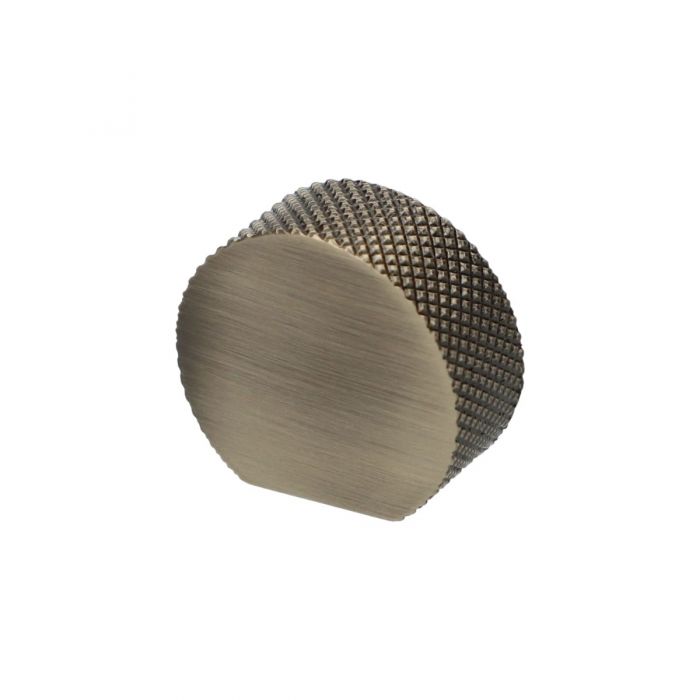 Alexander and Wilks Severine Knurled Circular Chord Cupboard Knob