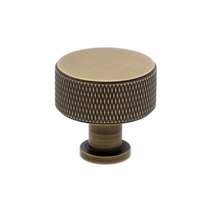 Alexander and Wilks Lucia Knurled Cupboard Knob