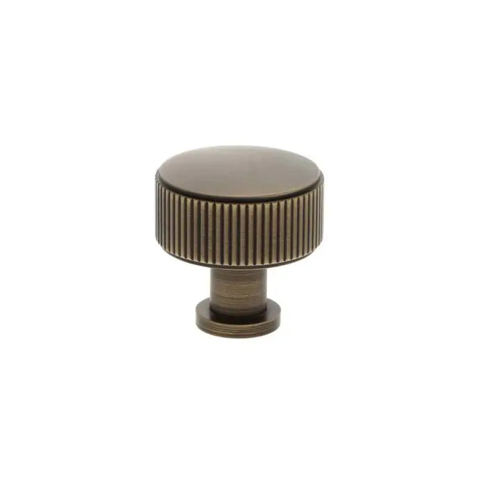 Alexander and Wilks Lucia Reeded Cupboard Knob