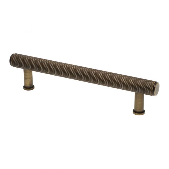 Alexander and Wilks Crispin Knurled T-bar Cupboard Pull Handle