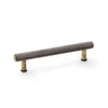Alexander and Wilks Crispin Knurled T-bar Cupboard Pull Handle