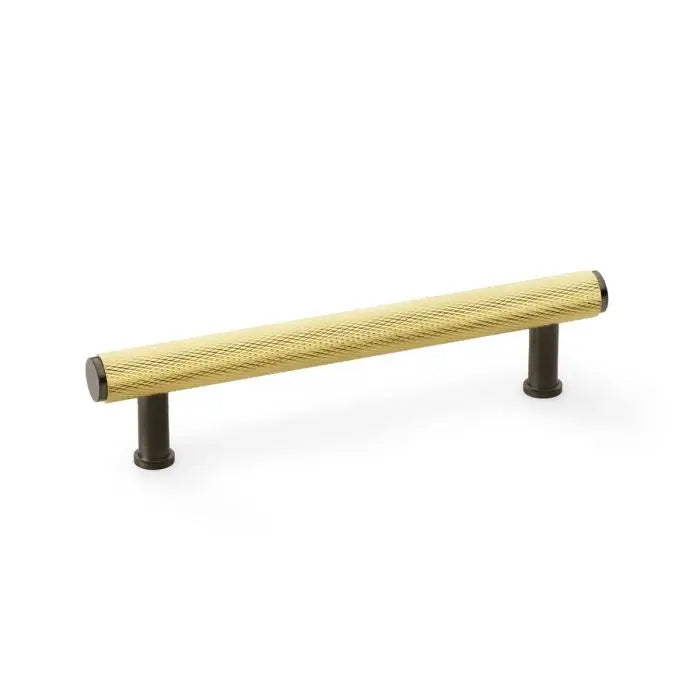 Alexander and Wilks Crispin Knurled T-bar Cupboard Pull Handle