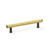 Alexander and Wilks Crispin Knurled T-bar Cupboard Pull Handle