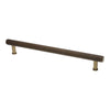Alexander and Wilks Crispin Knurled T-bar Cupboard Pull Handle