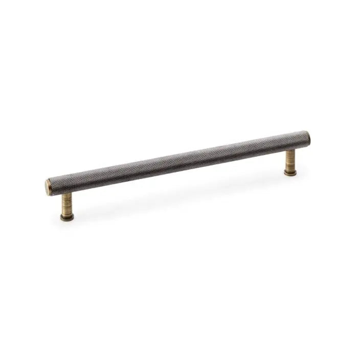 Alexander and Wilks Crispin Knurled T-bar Cupboard Pull Handle