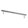 Alexander and Wilks Crispin Knurled T-bar Cupboard Pull Handle