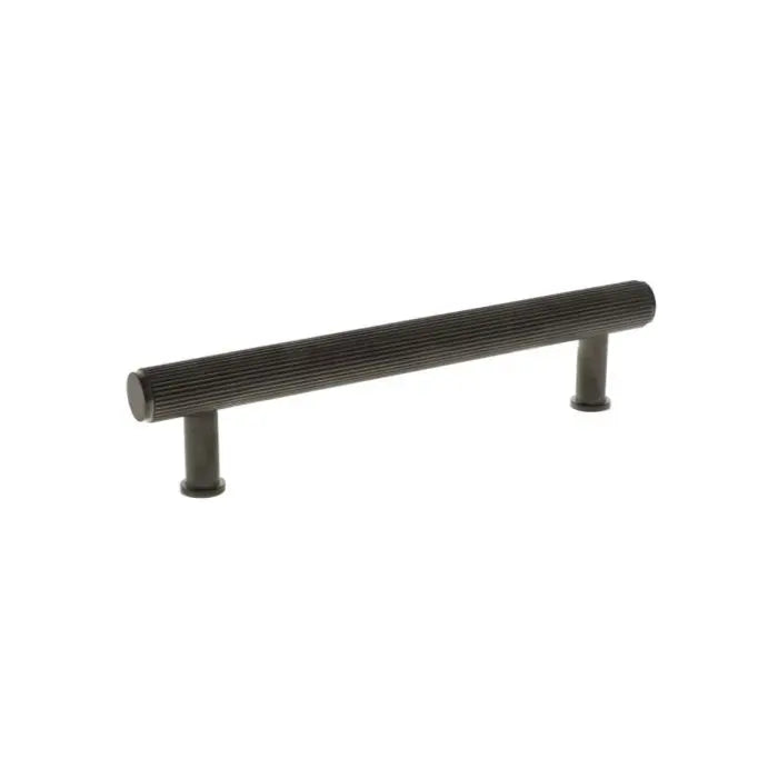 Alexander and Wilks Crispin Reeded T-bar Cupboard Pull Handle