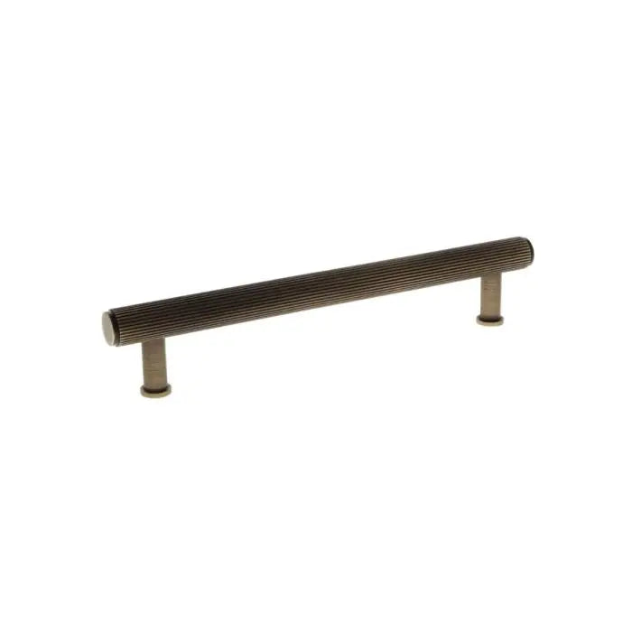 Alexander and Wilks Crispin Reeded T-bar Cupboard Pull Handle