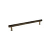 Alexander and Wilks Crispin Reeded T-bar Cupboard Pull Handle