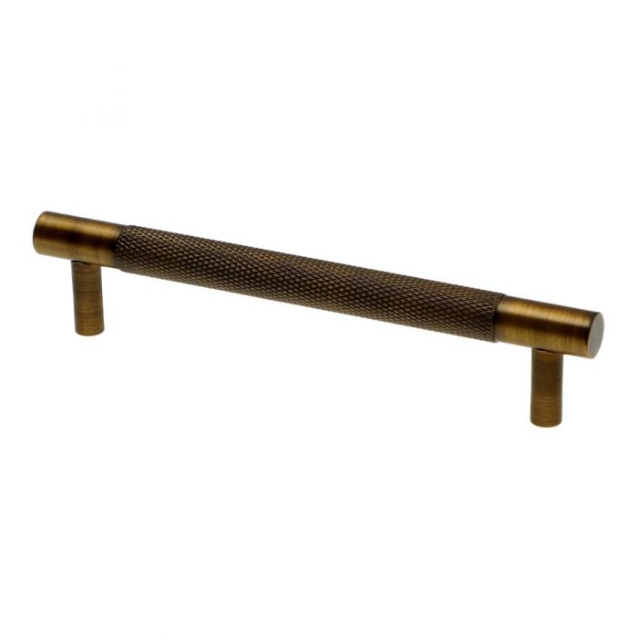 Alexander and Wilks Brunel Knurled T-Bar Cupboard Pull Handle
