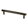 Alexander and Wilks Brunel Knurled T-Bar Cupboard Pull Handle