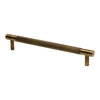Alexander and Wilks Brunel Knurled T-Bar Cupboard Pull Handle