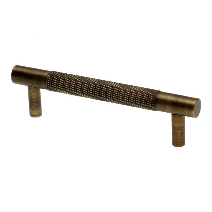 Alexander and Wilks Brunel Knurled T-Bar Cupboard Pull Handle