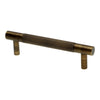 Alexander and Wilks Brunel Knurled T-Bar Cupboard Pull Handle