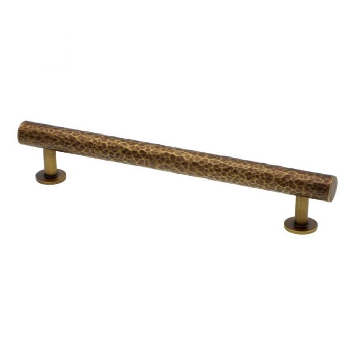 Alexander and Wilks Leila Hammered T-bar Cupboard Pull Handle