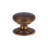 Alexander and Wilks Waltz Round Cupboard Knob on Stepped Rose