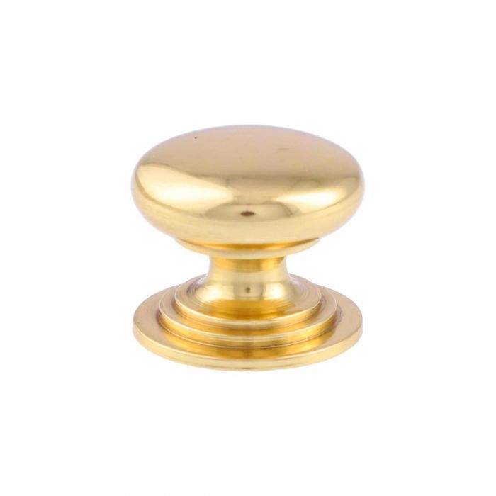 Alexander and Wilks Waltz Round Cupboard Knob on Stepped Rose