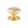 Alexander and Wilks Waltz Round Cupboard Knob on Stepped Rose