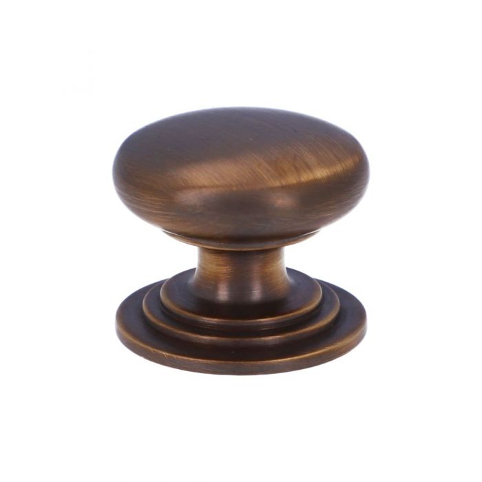 Alexander and Wilks Waltz Round Cupboard Knob on Stepped Rose