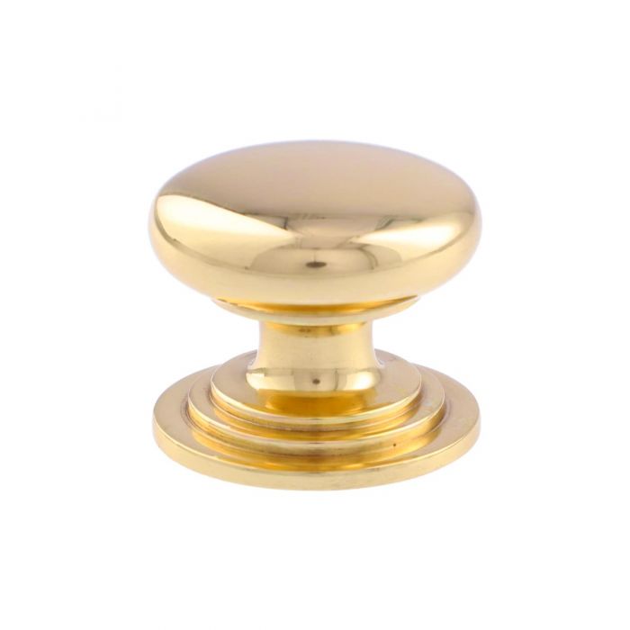 Alexander and Wilks Waltz Round Cupboard Knob on Stepped Rose