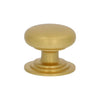 Alexander and Wilks Waltz Round Cupboard Knob on Stepped Rose