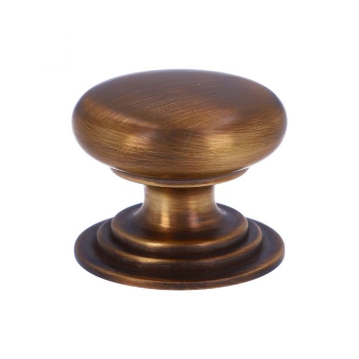 Alexander and Wilks Waltz Round Cupboard Knob on Stepped Rose