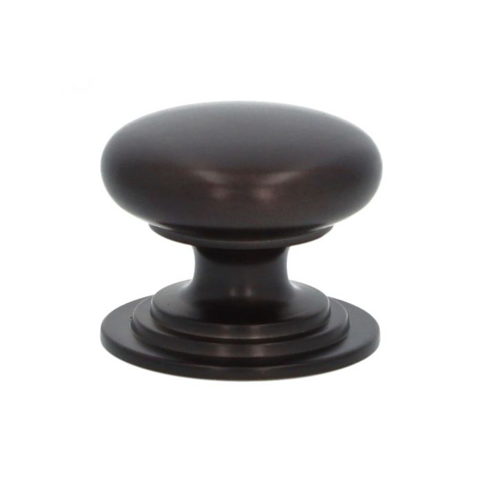 Alexander and Wilks Waltz Round Cupboard Knob on Stepped Rose