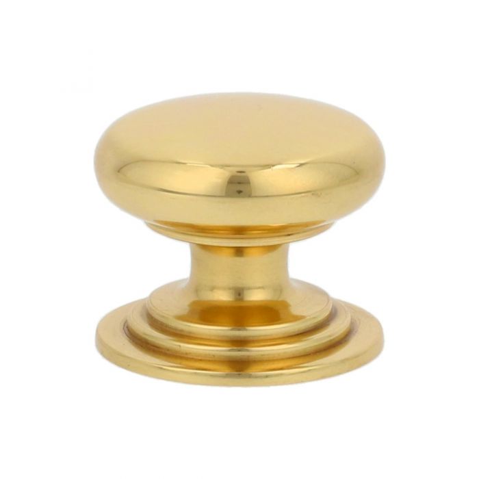 Alexander and Wilks Waltz Round Cupboard Knob on Stepped Rose