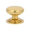 Alexander and Wilks Waltz Round Cupboard Knob on Stepped Rose