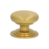 Alexander and Wilks Waltz Round Cupboard Knob on Stepped Rose