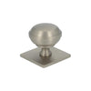 Alexander and Wilks Quantock Cupboard Knob on Square Backplate