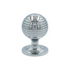 Alexander and Wilks Caesar Cupboard Knob on Round Rose