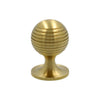 Alexander and Wilks Caesar Cupboard Knob on Round Rose