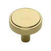 M.Marcus Heritage Brass Stepped Disc Cupboard Knob