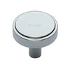 M.Marcus Heritage Brass Stepped Disc Cupboard Knob