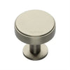 M.Marcus Heritage Brass Stepped Disc Cupboard Knob on Rose