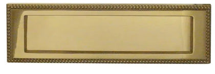 Frelan - Georgian Letterplate - Polished Brass