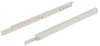 Shelf Runner Sgl 30kg 505mm St White CLR