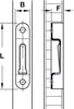 Modular Plate Semi Perm 63x11mm St Burn